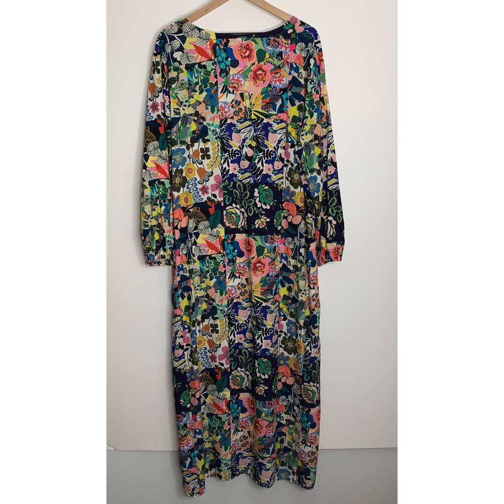Johnny Was Layla Maxi Floral Dress With Puff Sleeves Women’s XXL - Picture 4 of 15